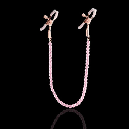 Bound Nipple Clamps - DC1 - Pink